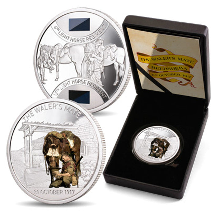 The Walers Mate Light Horse Limited Edition Medallion - Cadetshop