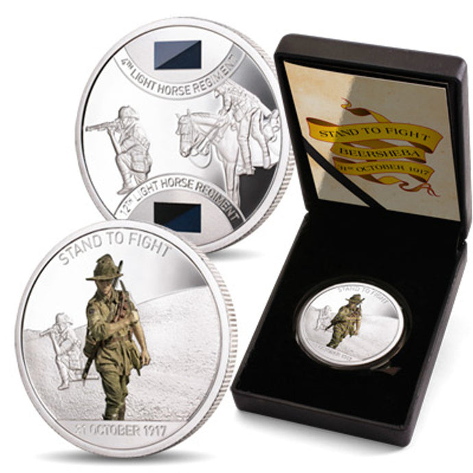 Stand To Fight Light Horse Limited Edition Medallion - Cadetshop