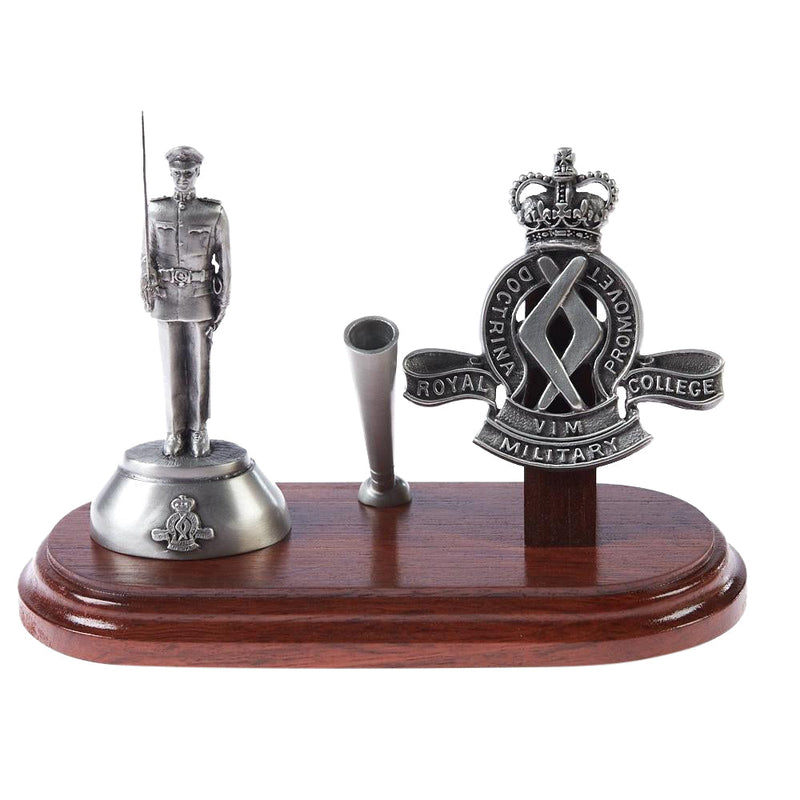 Load image into Gallery viewer, Desk Set Pewter Royal Military College Duntroon RMC Desk Set - Cadetshop
