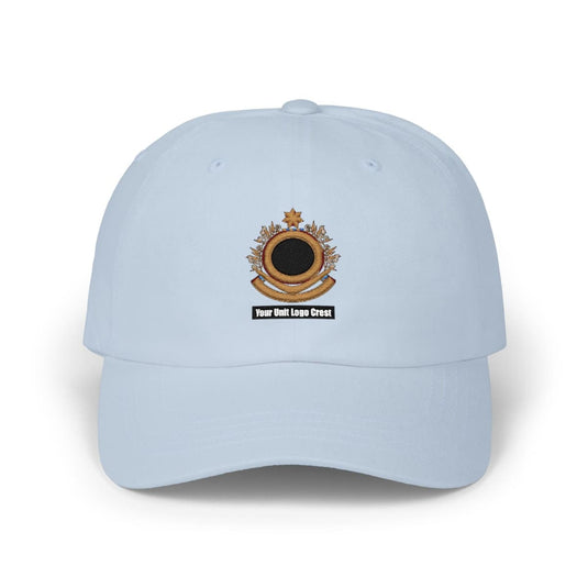 Embroidered Casual Cap Custom Unit Logo Crest - Cadetshop