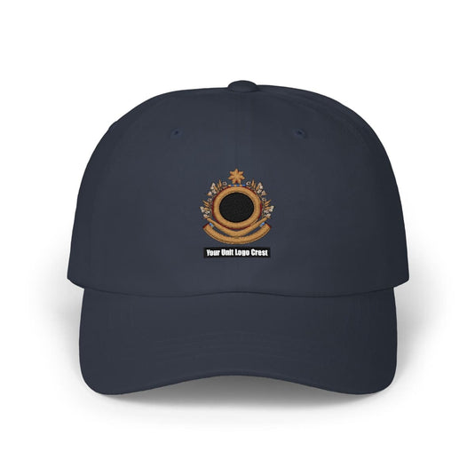 Embroidered Casual Cap Custom Unit Logo Crest - Cadetshop