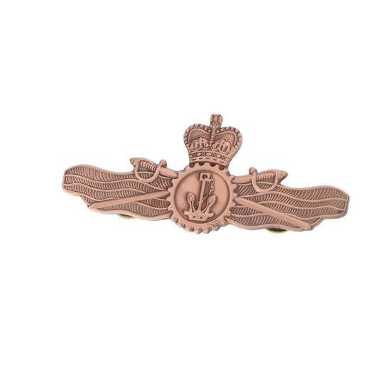 Engineering Officer Brass Badge Large Royal Australian Navy RAN - Cadetshop