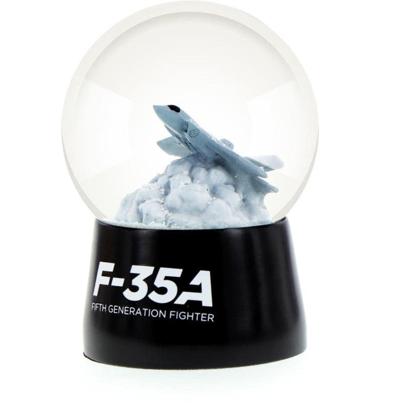 Load image into Gallery viewer, F35A Joint Strike Fighter Snow Globe Gift Air Force - Cadetshop
