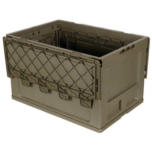 Fold Down Storage Box 60L OD Green - Cadetshop