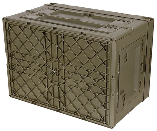 Fold Down Storage Box 60L OD Green - Cadetshop