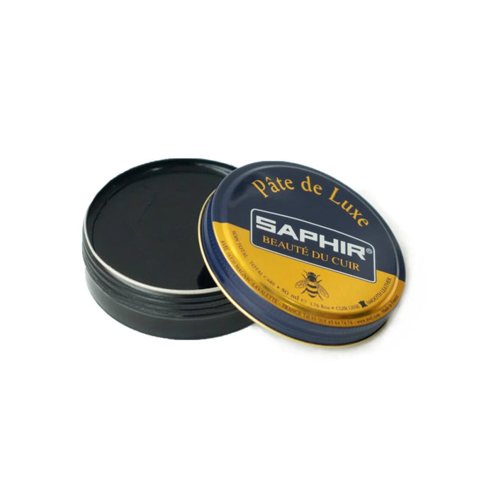 Saphir Pate De Luxe Black 50ML - Cadetshop