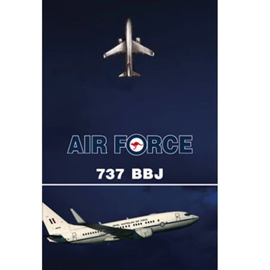 Lapel Pin RAAF Aircraft 737 BBJ - Cadetshop