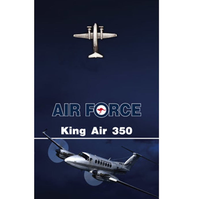 Lapel Pin RAAF Aircraft King Air 350 - Cadetshop