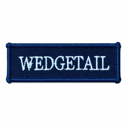 Custom Embroidered Police First Responder ILAV Style Name Tag 80 x 25 mm Times Font
