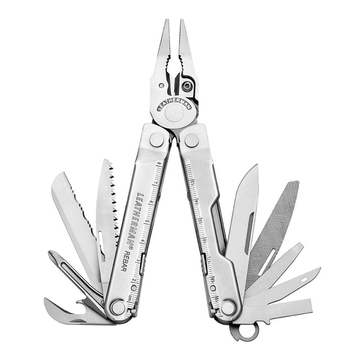 Leatherman Multi-Tool Rebar Multi Tool Stainless 17 Tools - Cadetshop