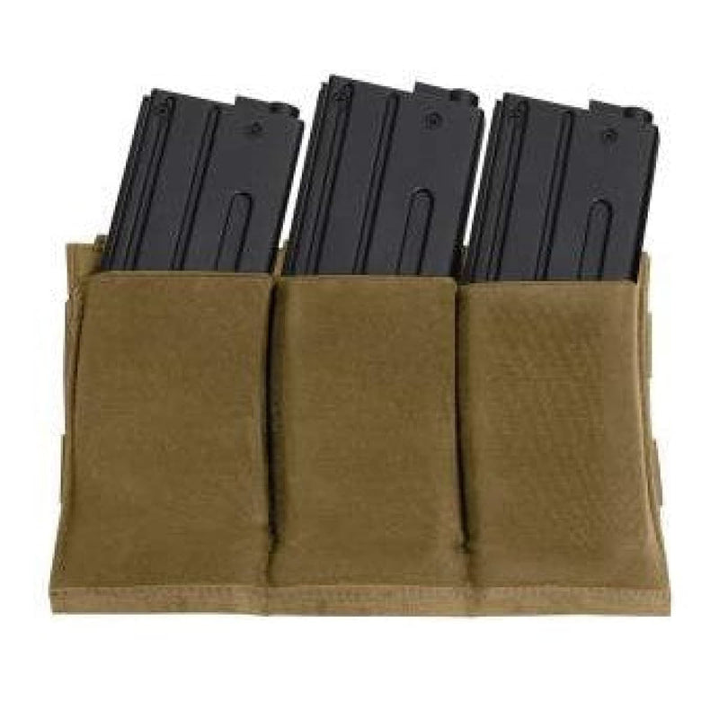 Load image into Gallery viewer, Lightweight 3 Mag Elastic Retention Pouch - Cadetshop
