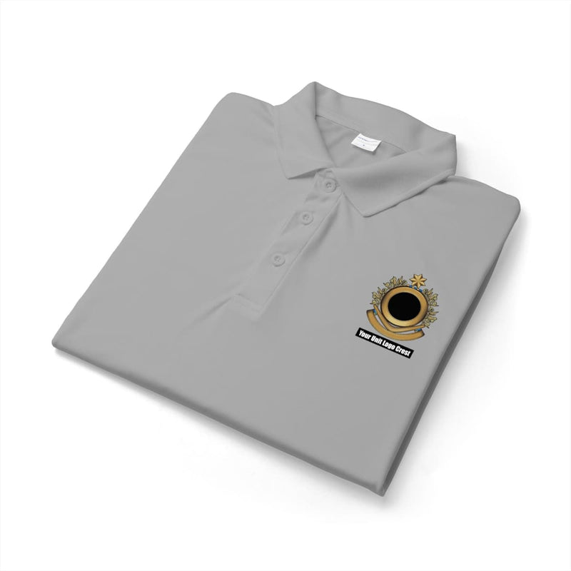 Load image into Gallery viewer, Lightweight Polo Shirt Custom Unit Logo Crest - Cadetshop
