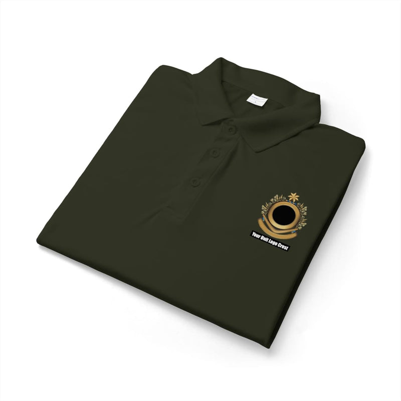Load image into Gallery viewer, Lightweight Polo Shirt Custom Unit Logo Crest - Cadetshop
