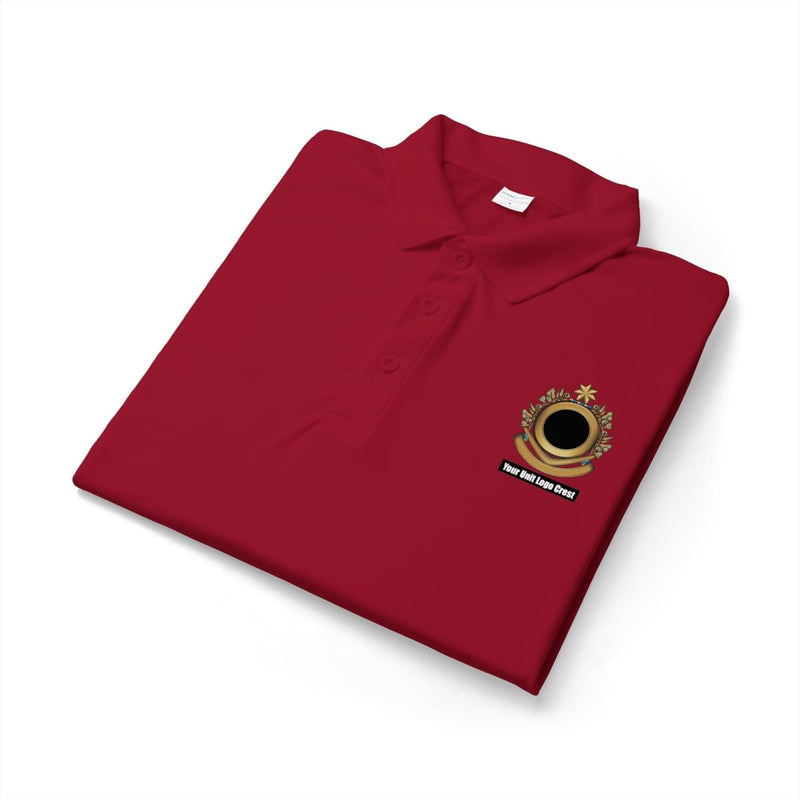 Load image into Gallery viewer, Lightweight Polo Shirt Custom Unit Logo Crest - Cadetshop
