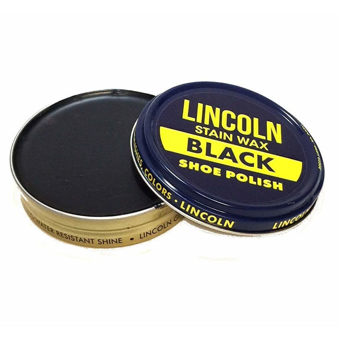 Lincoln Marine Corps Black Wax Shoe Polish - Cadetshop