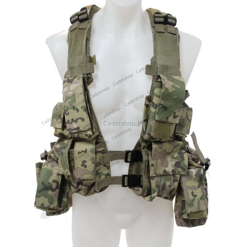 Load image into Gallery viewer, MFH Tactical Vest Harness Operations Camouflage - Cadetshop
