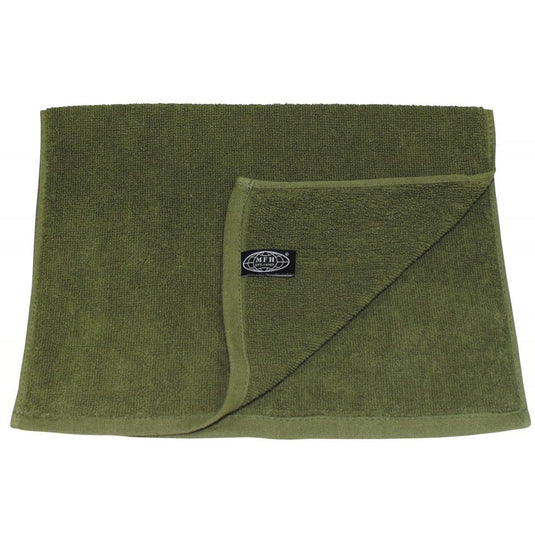 MFH Towel Terry Cloth OD Green - Cadetshop