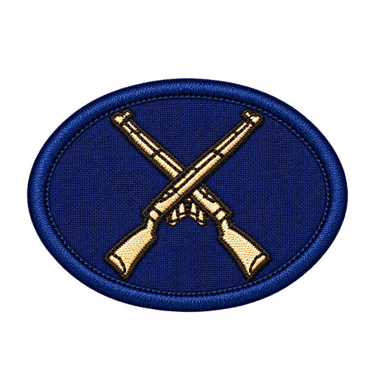 Embroidered Australian Made Cross Rifle Patch Mess Dress - Cadetshop