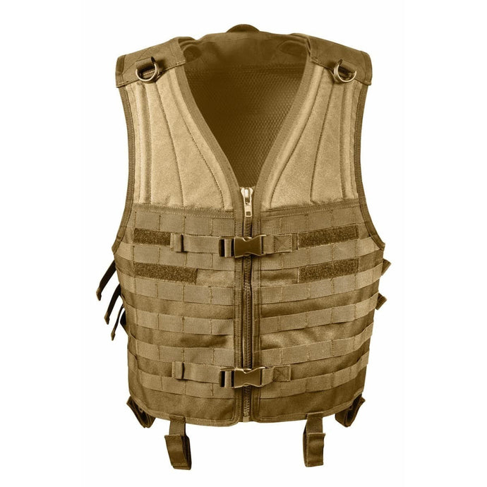 Modular Vest Coyote Brown MOLLE - Cadetshop