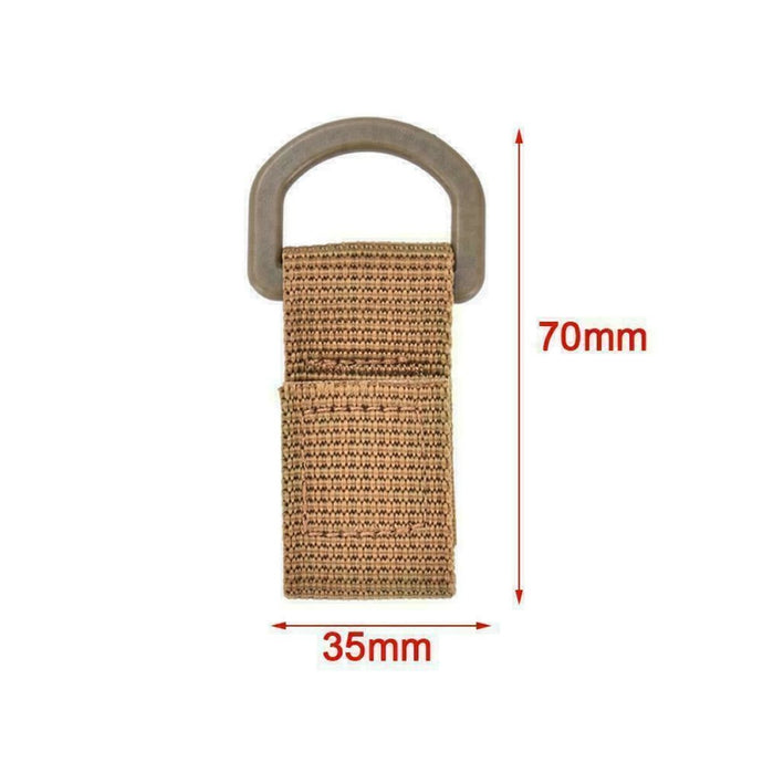 Molle Military Tactical Nylon Webbing Clip Belt Key Buckle Strap Hook Z9J2 - Cadetshop