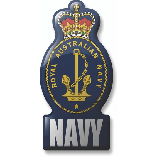 Navy Crest Magnet - Cadetshop