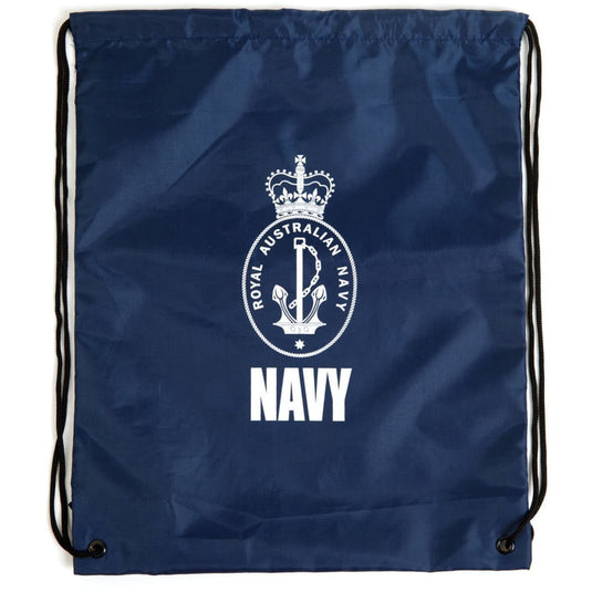 Navy Drawstring Backpack - Cadetshop