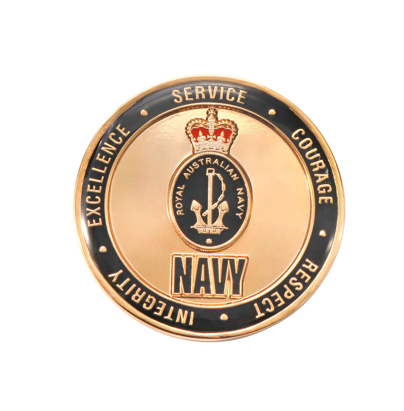 Load image into Gallery viewer, Royal Australian Navy Medallion Coin
