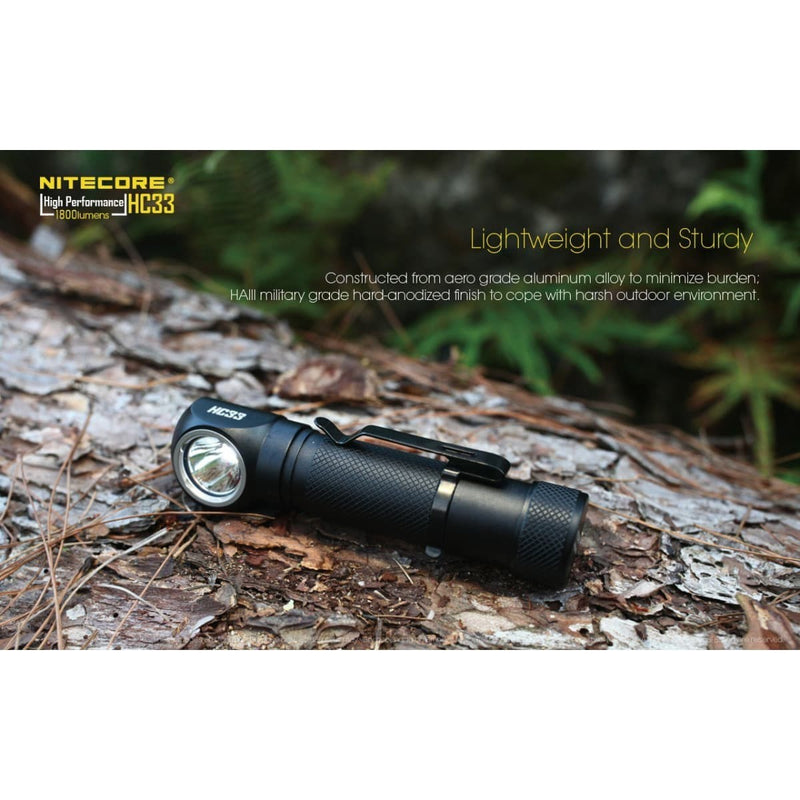 Load image into Gallery viewer, Nitecore HC33 1800 Lumens with Charger - Cadetshop
