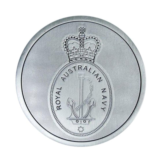 Pewter Military Coaster Royal Australian Navy RAN - Cadetshop