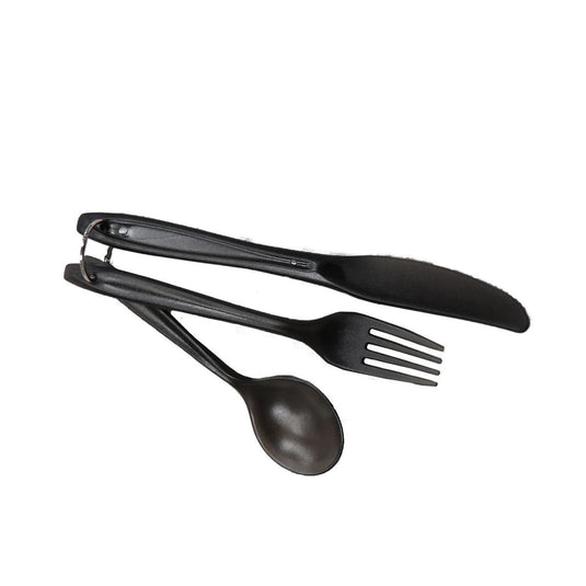 Polycarbonate Cutlery Set Camping KFS - Cadetshop