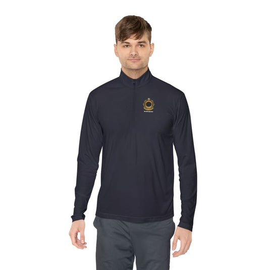 Quarter-Zip Pullover Custom Logo Crest - Cadetshop