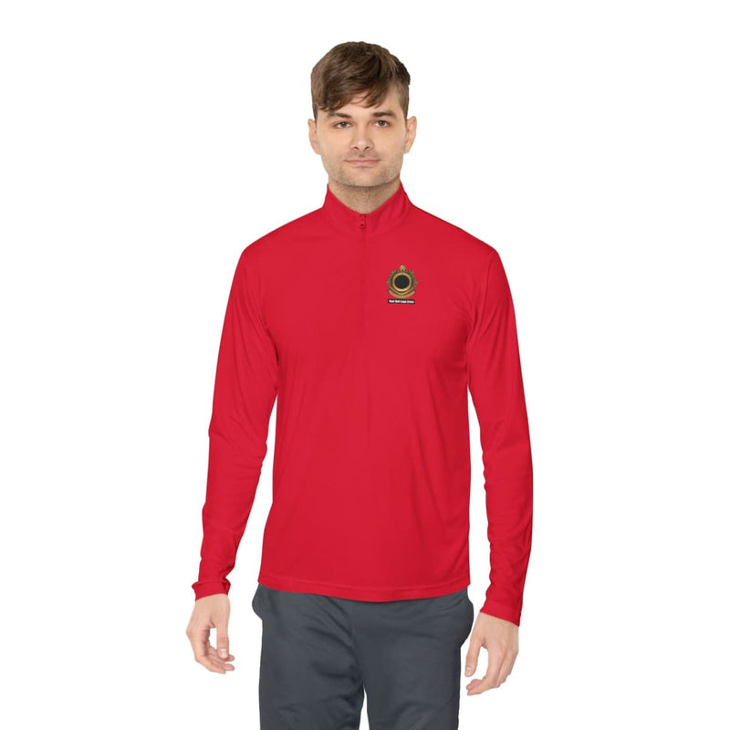 Load image into Gallery viewer, Quarter-Zip Pullover Custom Logo Crest - Cadetshop
