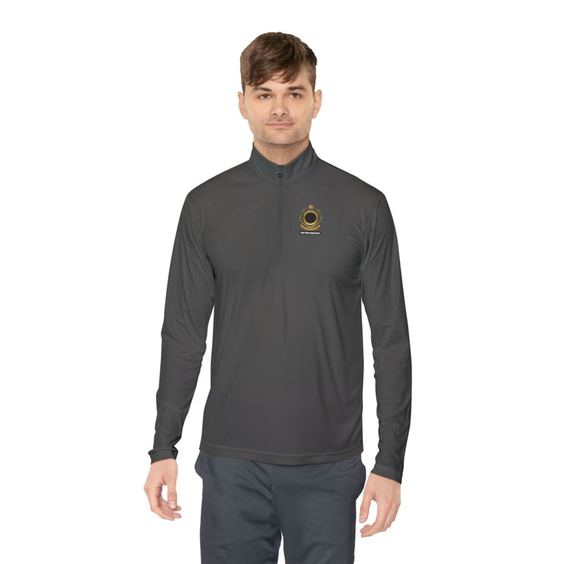 Load image into Gallery viewer, Quarter-Zip Pullover Custom Logo Crest - Cadetshop
