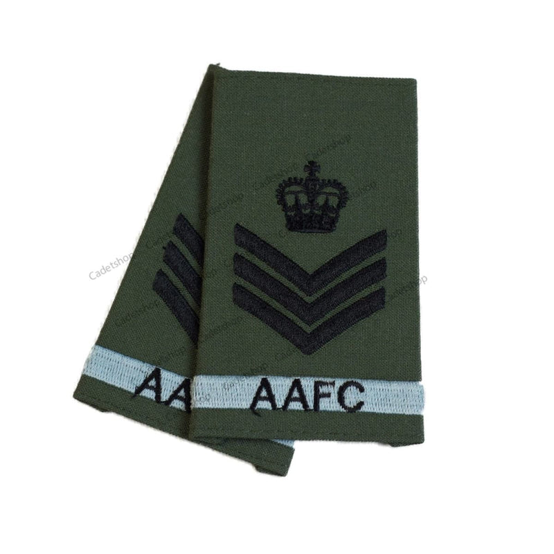 Load image into Gallery viewer, Rank Insignia Australian Air Force Cadets Cadet Flight Sergeant (CFSGT) - Cadetshop
