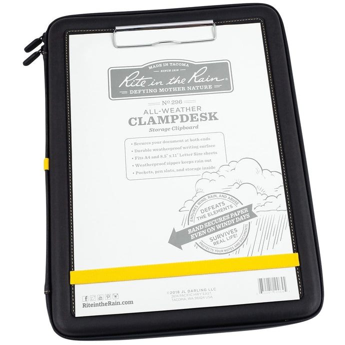Rite in the Rain Clampdesk Writing Surface with Storage - Cadetshop