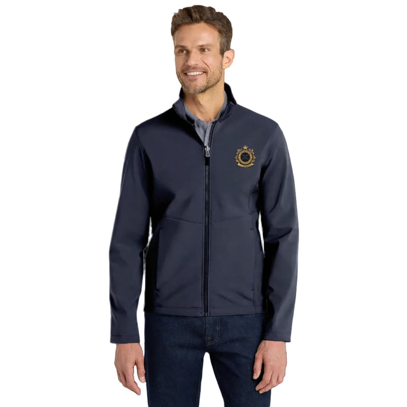 Load image into Gallery viewer, Soft Shell Jacket Embroidered Custom Unit Logo Crest - Cadetshop
