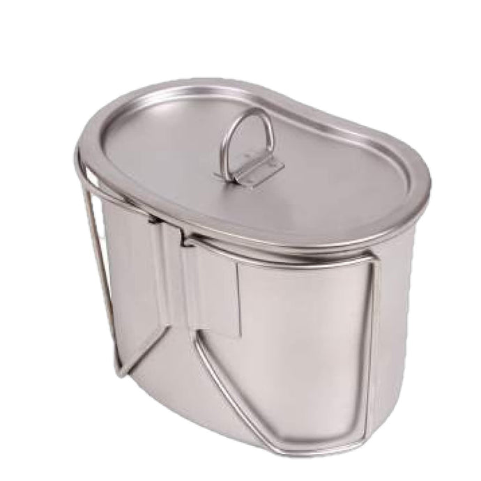 Stainless Steel Canteen Cup and Cover Set - Cadetshop