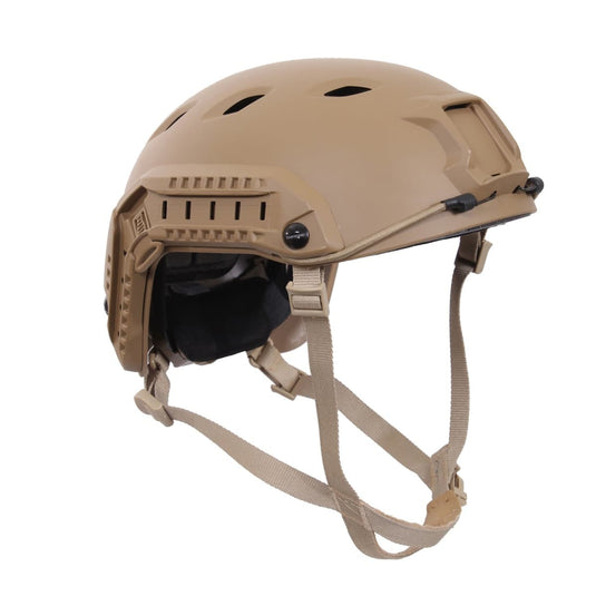 Tactical Adjustable Helmet Milsim Gelblaster Airsoft w Side Rails - Cadetshop