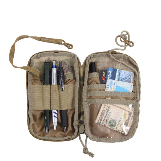 Tactical MOLLE EDC Wallet and Phone Pouch Multicam - Cadetshop