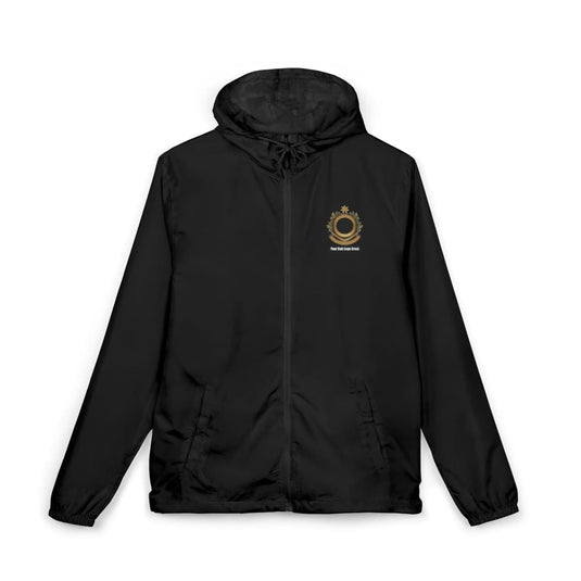 Unisex Full-Zip Windbreaker Jacket Custom Logo Crest - Cadetshop
