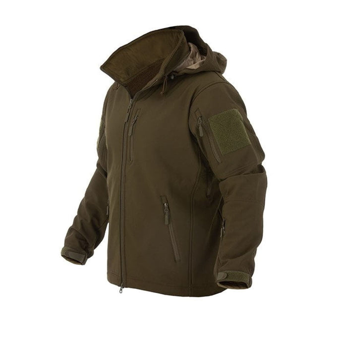 VALHALLA Soft Shell Jacket Olive - Cadetshop