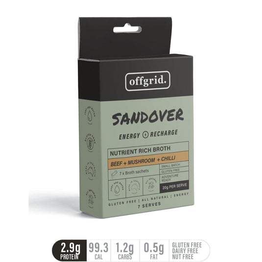 Rations Field Sandover Nutrient Rich Broth & Serves - Cadetshop